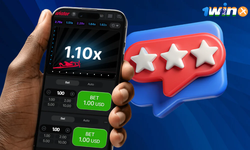 A quick summary of the game 1win Aviator